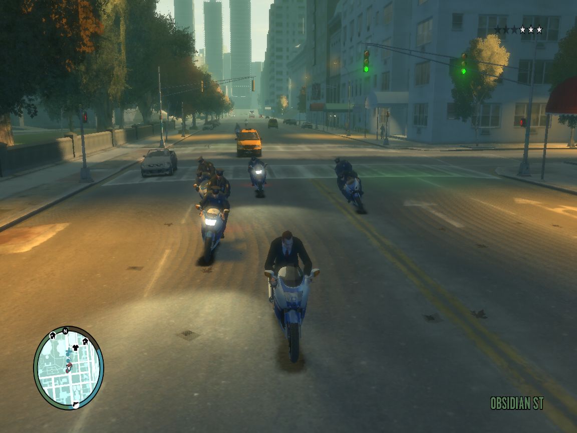 Download GTA IV Cop Cars Changed To Bike v1.0 for GTA 4