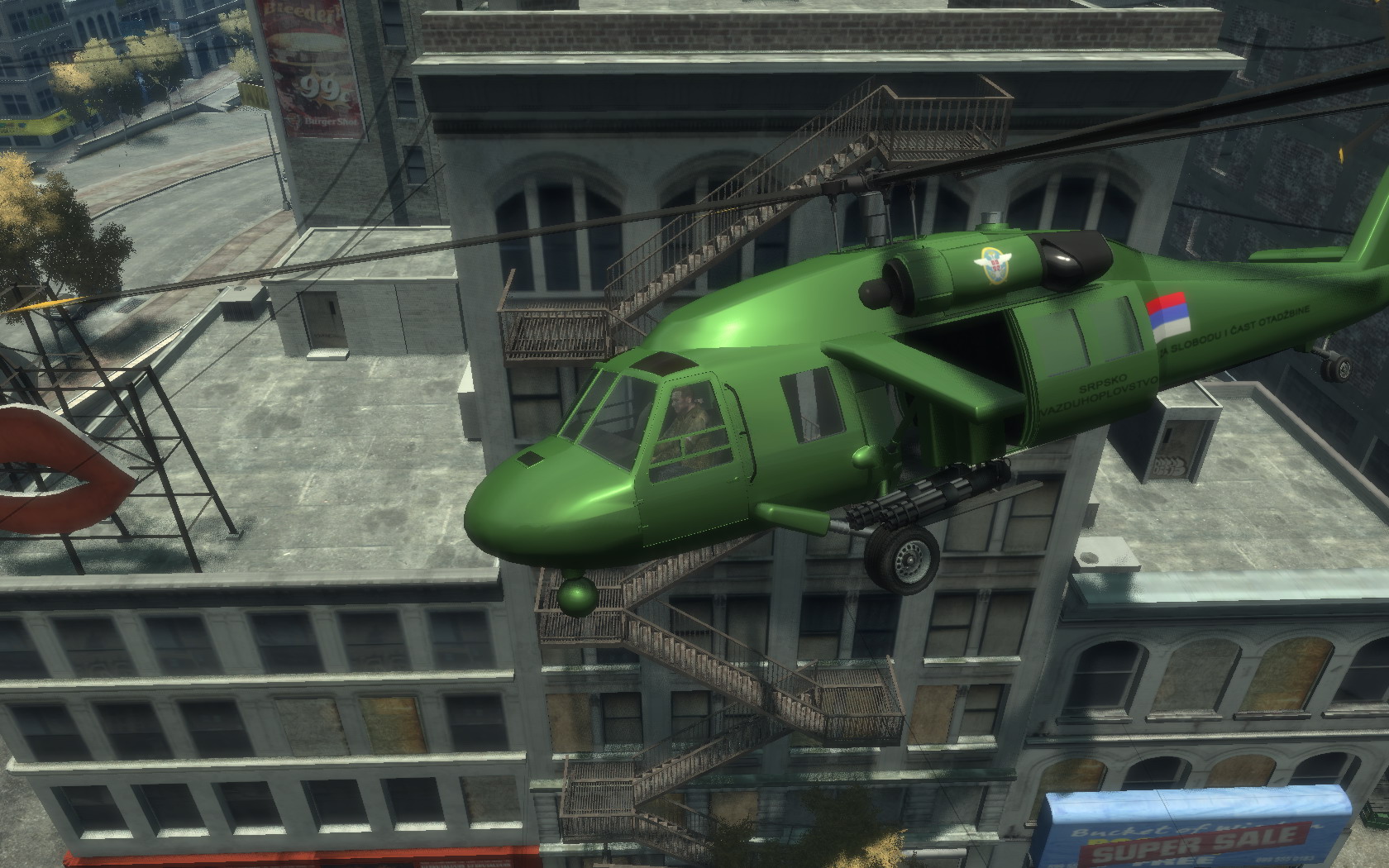 GTA 4 Time Partizan (Servia) Mod 