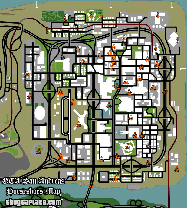 2 Maps From 2 GTA Games