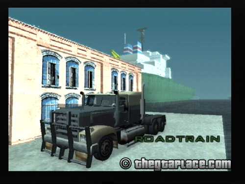 PS2 RoadTrain para GTA San Andreas